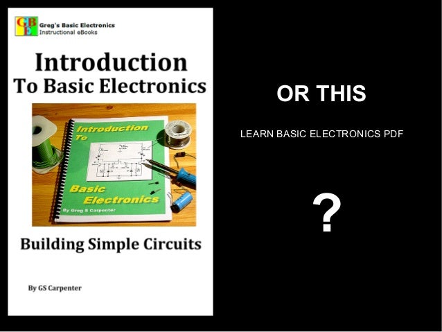 Learn Electronics Pdf